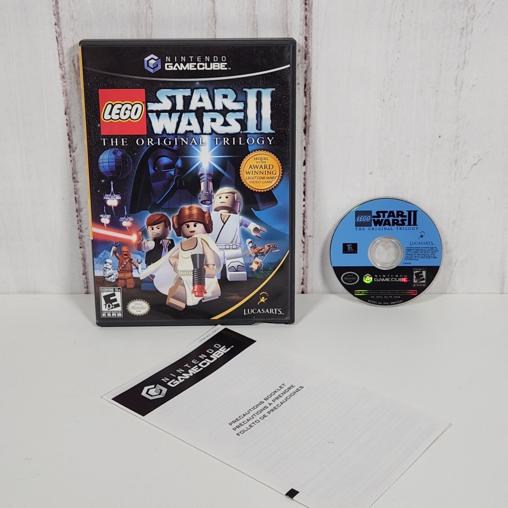 LEGO Star Wars II: The Original Trilogy (Nintendo GameCube, 2006) No Manual